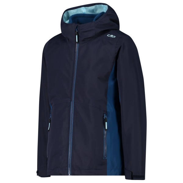 CMP - Girl's Jacket Fix Hood Detachable Inner Jacket - Dubbeljacka