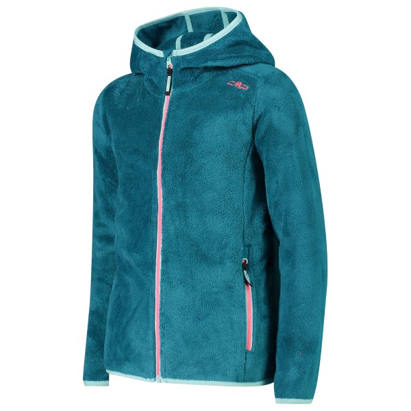 CMP - Girl's Jacket Fix Hood Highloft - Fleecejakke