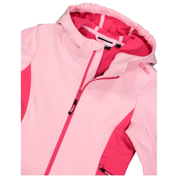 CMP - Girl's Jacket Fix Hood Softshell - Softshelljas