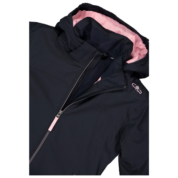 CMP - Girl's Jacket Snaps Hood Twill - Chaqueta de esquí