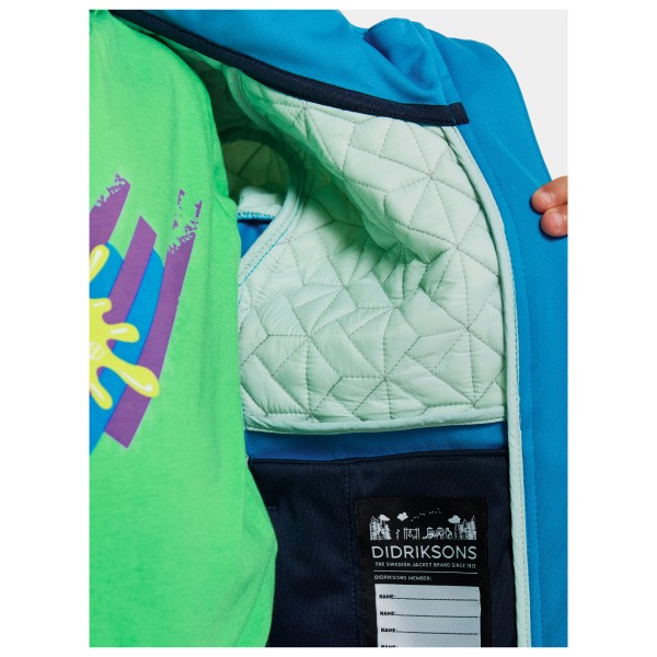 Didriksons - Kid's Briska Jacket 5 - Softshelljas