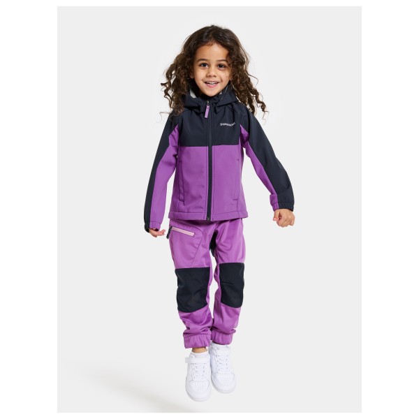 Didriksons - Kid's Troel Jacket 4 - Softshelljacka