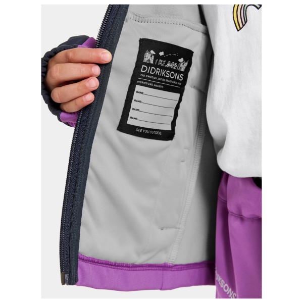 Didriksons - Kid's Troel Jacket 4 - Softshelljas