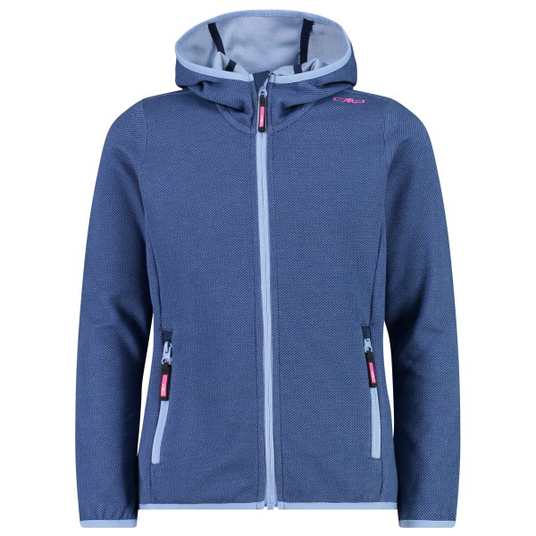 CMP Fleecejacke Gestrickt - Leichte Mesh Jacke In B.BLUE-ACIDO, Größe 140