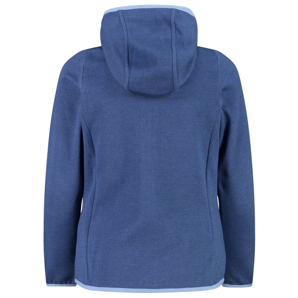 CMP - Girl's Jacket Fix Hood Jacquard Knitted - Forro polar