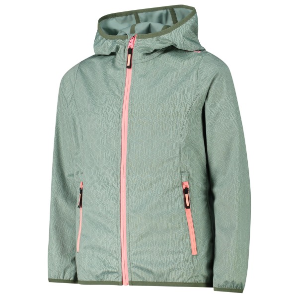 CMP - Girl's Jacket Fix Hood LT Softshell - Softshelljas