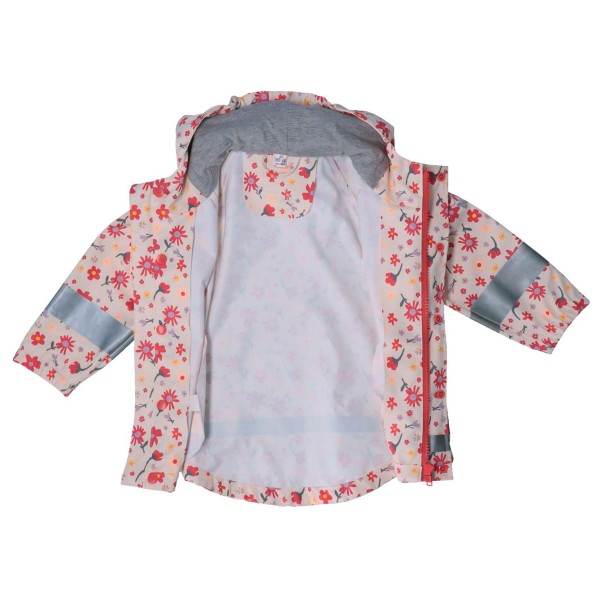 Sterntaler - Kid's Waterproof Jacket - Flowers - Regnjakke