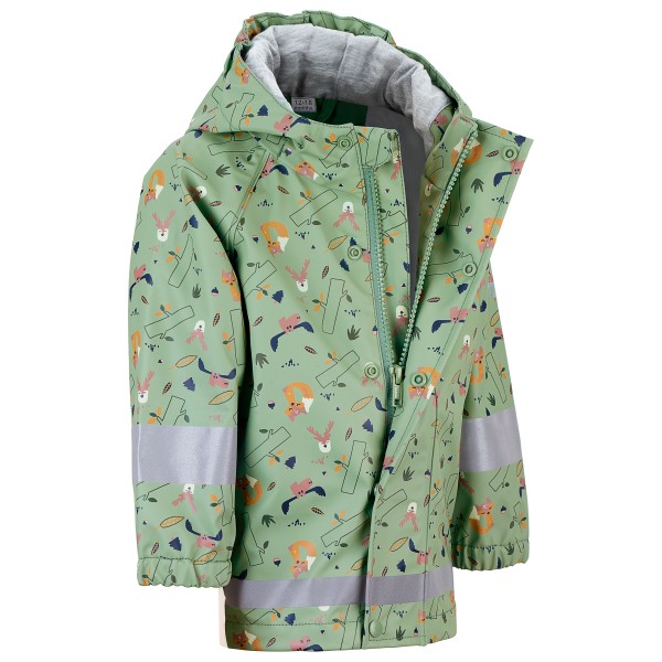 Sterntaler - Kid's Waterproof Jacket - Woodland Animals - Regnjacka