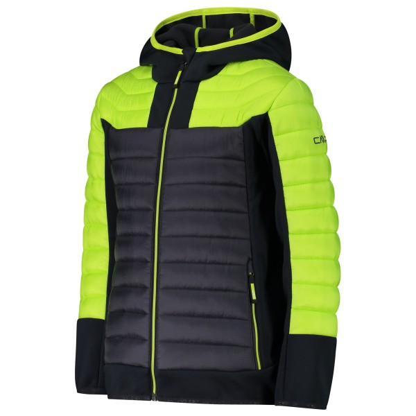 CMP - Kid's Jacket Hybrid Fix Hood - Chaqueta de fibra sintética