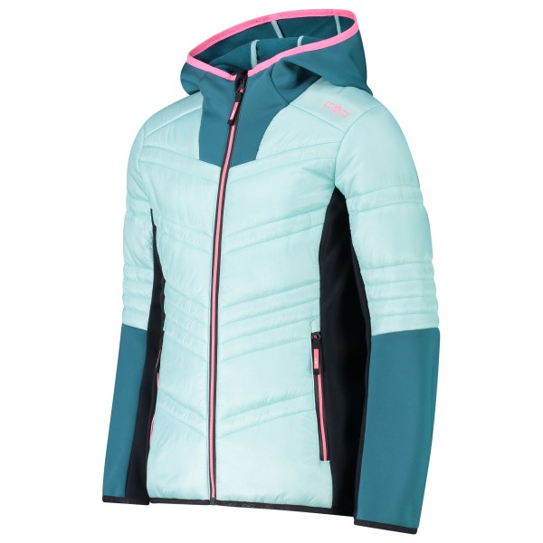 CMP - Kid's Jacket Hybrid Fix Hood 34Z3325 - Syntetjacka