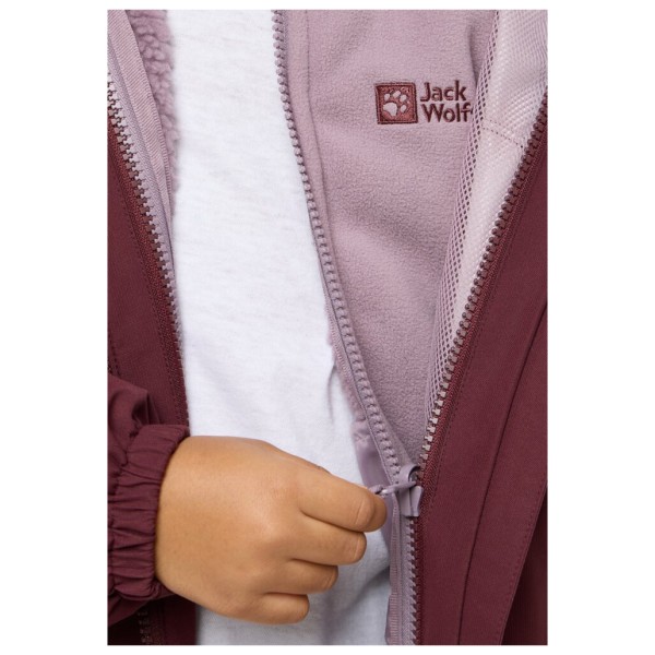 Jack Wolfskin - Kid's Snowcurl 3In1 Jacket - Kaksiosainen takki