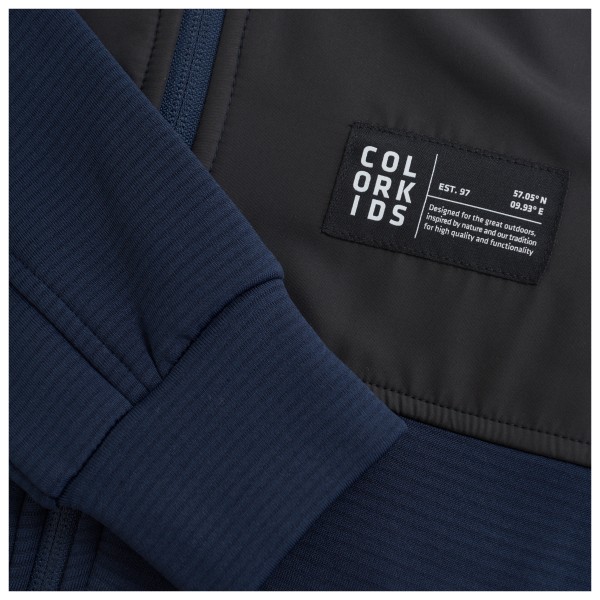 Color Kids - Kid's Fleece Stretch Jacket with Hood - Fleecevest