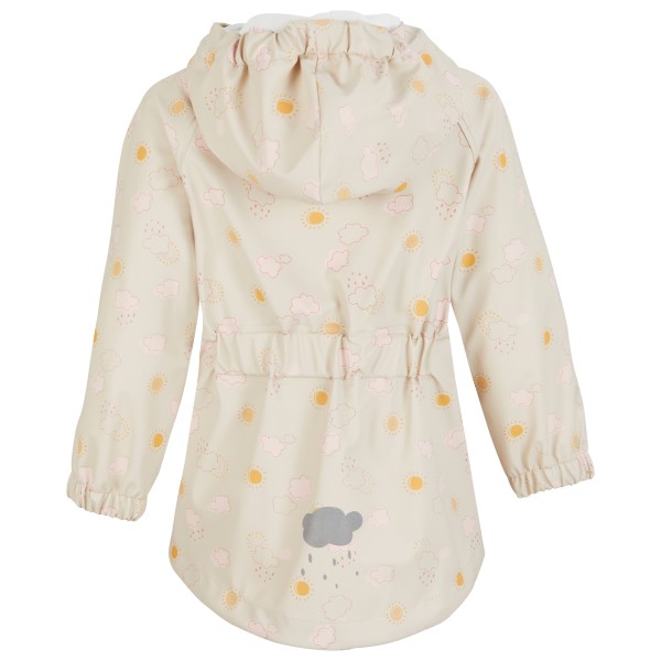 Sterntaler - Kids' Unlined Rain Jacket Clouds - Regnjakke