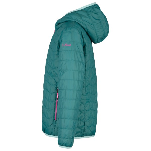 CMP - Girl's Jacket Fix Hood - Chaqueta de fibra sintética