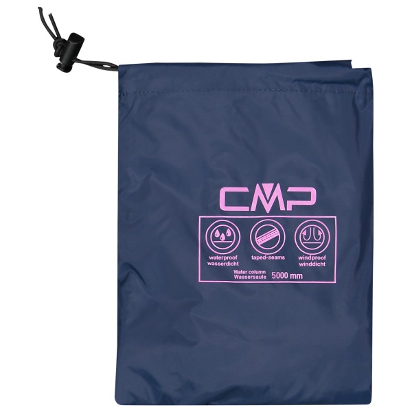 CMP - Girl's Packable Jacket Rain Fix Hood - Chaqueta impermeable