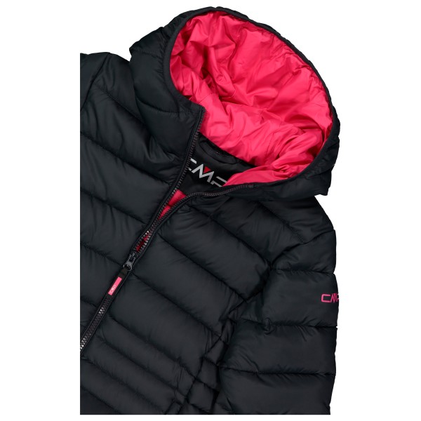CMP - Girl's Down Coat Fix Hood Taffeta - Frakke