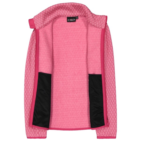CMP - Girl's Jacket Jacquard Knitted 35H1595 - Forro polar