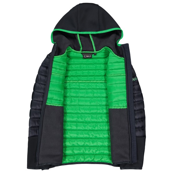 CMP - Kid's Jacket Hybrid Fix Hood 35Z3214 - Chaqueta híbrida