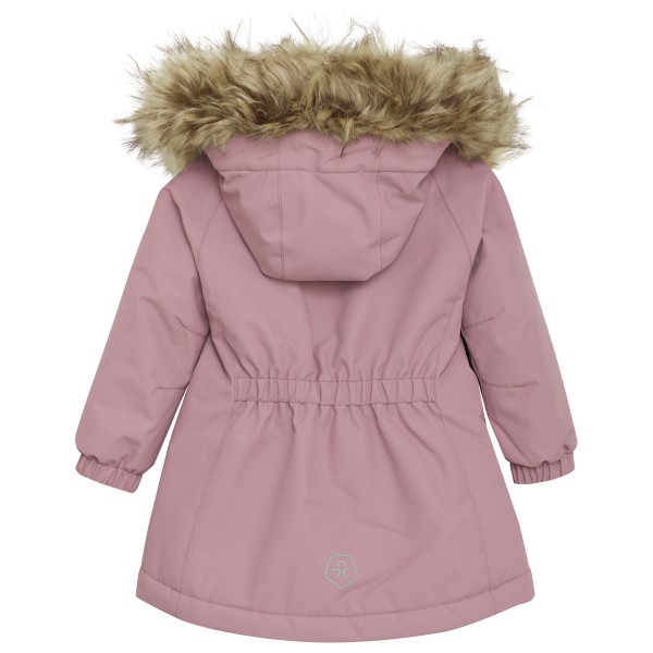 Color Kids - Baby Girl's Parka with Fake Fur - Winterjas