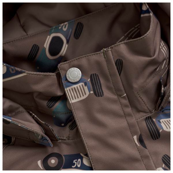 Minymo - Kid's Twill Snow Jacket AOP - Winterjas