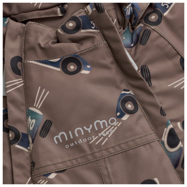 Minymo - Kid's Twill Snow Jacket AOP - Winterjas