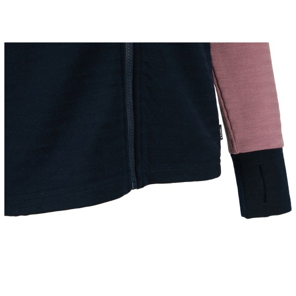 Stoic - Kid's MerinoFleece260 FlenSt. Jacket with Hood - Merinowollen vest