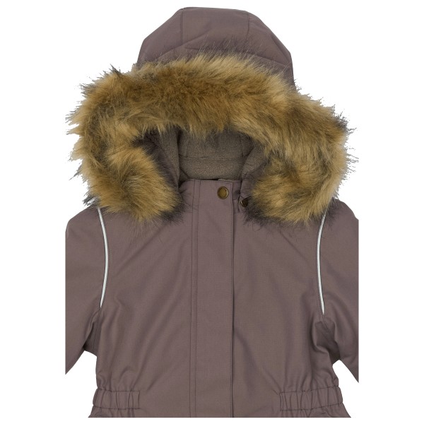 Mikk-Line - Kid's Winter Jacket Waist Solid with Fake Fur - Winterjas