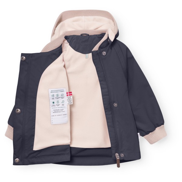Mini A Ture - Kid's Matwai Fleece Lined Jacket - Regenjas