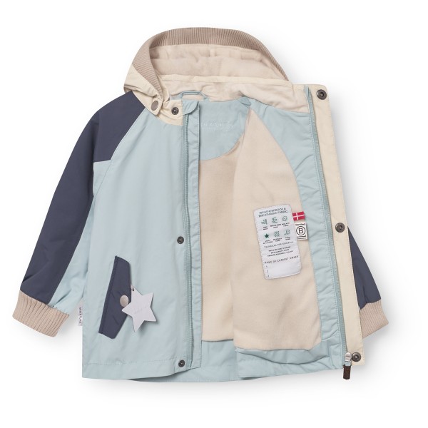 Mini A Ture - Kid's Matwally Fleece Lined Jacket - Chaqueta impermeable