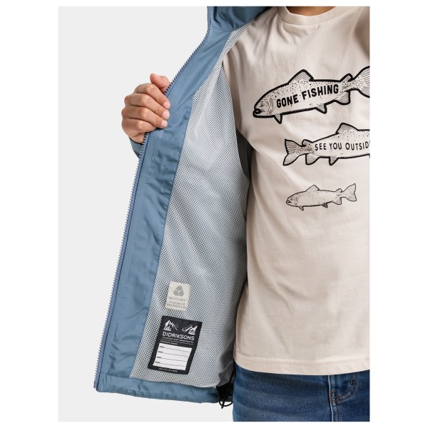 Didriksons - Kid's Piko Jacket 9 - Regnjacka