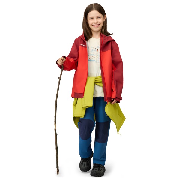 Mammut - Kid's Taiss Hardshell Hooded Jacket - Regnjakke