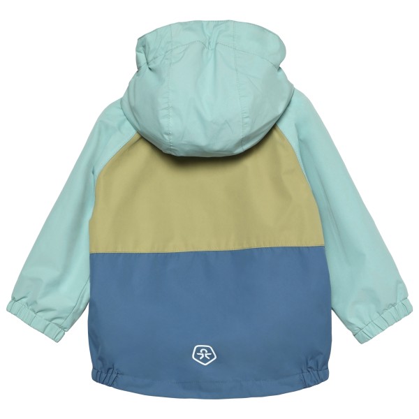 Color Kids - Baby's Jacket Colorblock - Regnjakke