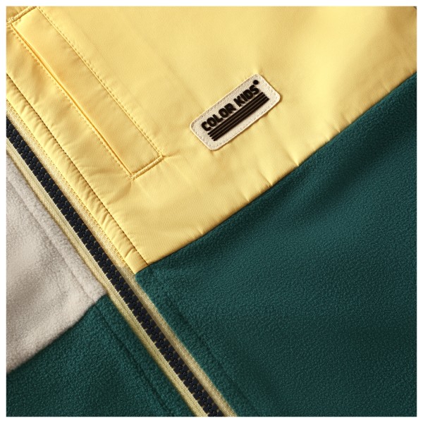 Color Kids - Kid's Fleece Jacket with Chest Pocket - Fleecevest