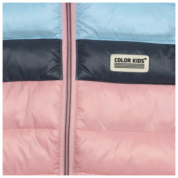 Color Kids - Kid's Waistcoat Quilted Colorblock - Kunstfasergilet