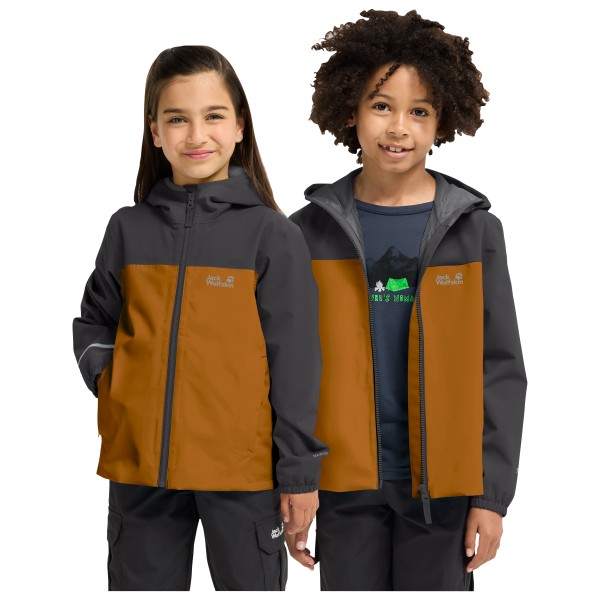 Jack Wolfskin - Kid's Adventuretribe 2L Jacket - Regnjakke