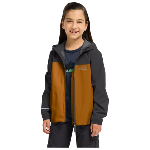 Jack Wolfskin - Kid's Adventuretribe 2L Jacket - Regnjakke