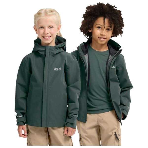 Jack Wolfskin - Kid's Haze 2L Jacket - Regnjakke