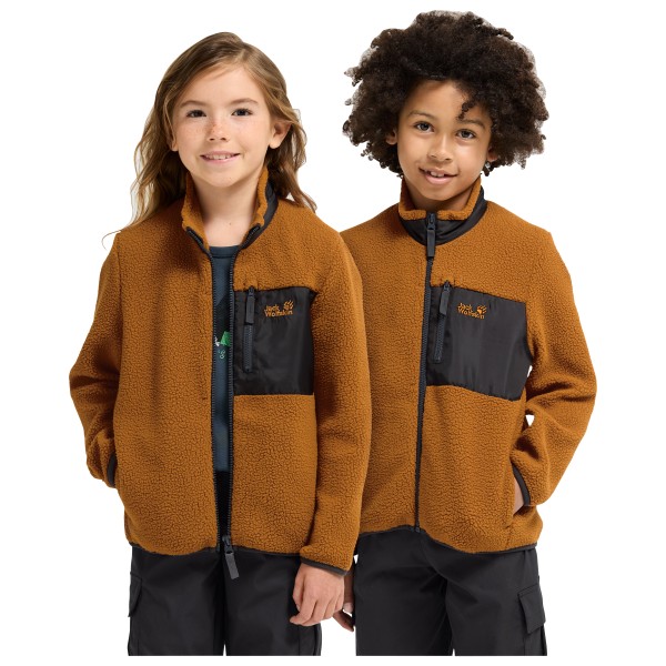 Jack Wolfskin - Kid's Lite Curl Fullzip - Fleecejakke