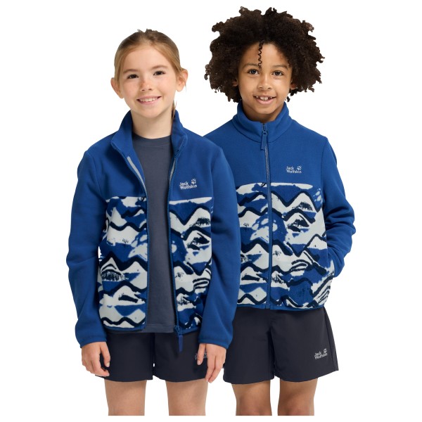 Jack Wolfskin - Kid's Paw Era 100 Print Fullzip - Fleece jacket