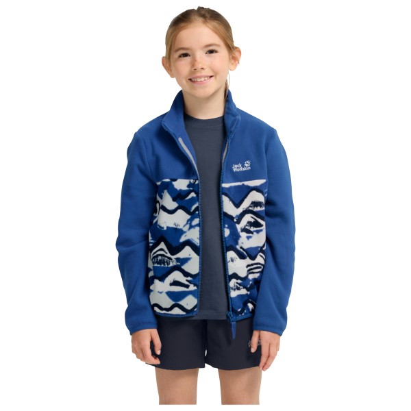 Jack Wolfskin - Kid's Paw Era 100 Print Fullzip - Fleecejacke