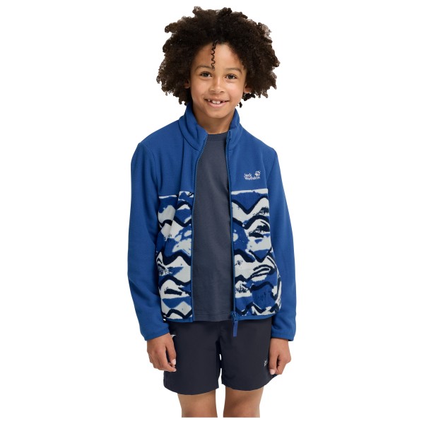 Jack Wolfskin - Kid's Paw Era 100 Print Fullzip - Fleecetakki