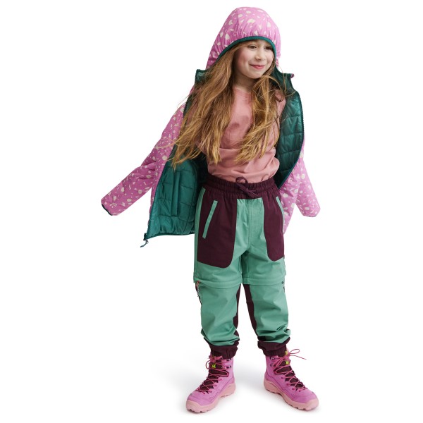 Namuk - Kid's Glow Wendbare Primaloft Jacke Underground - Chaqueta de fibra sintética