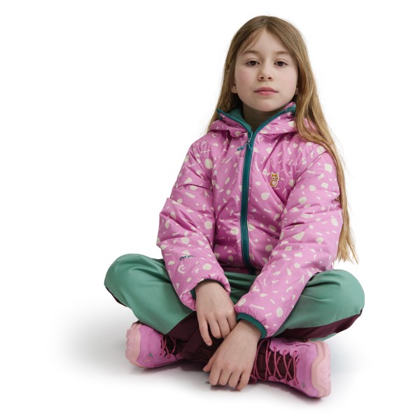 Namuk - Kid's Glow Wendbare Primaloft Jacke Underground - Kunstfaserjacke