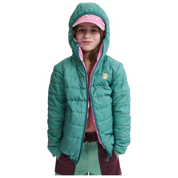 Namuk - Kid's Glow Wendbare Primaloft Jacke Underground - Kunstfaserjacke