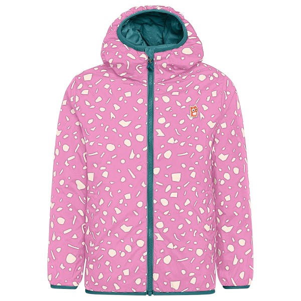 Namuk - Kid's Glow Wendbare Primaloft Jacke Underground - Syntetisk jakke