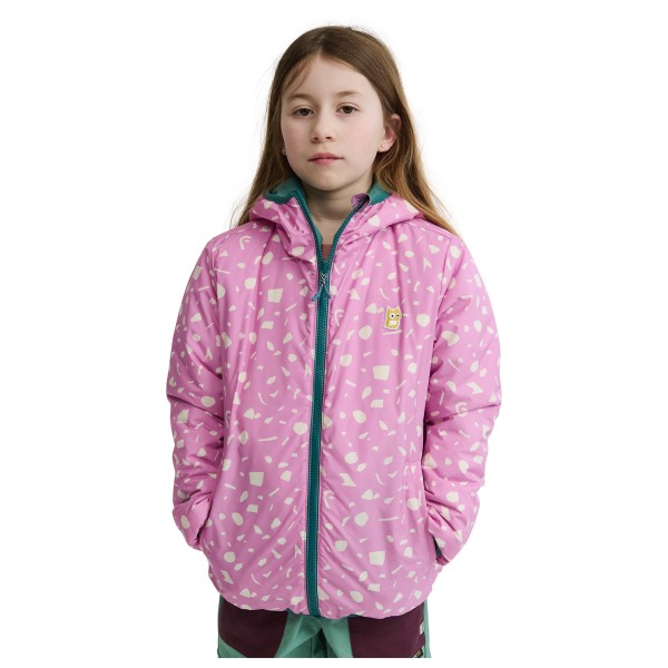 Namuk - Kid's Glow Wendbare Primaloft Jacke Underground - Syntetisk jakke
