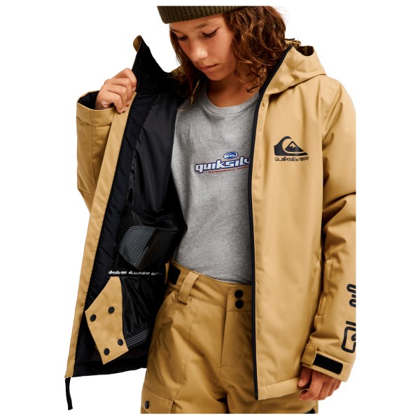 Quiksilver - Youth's Mission Solid Jacket - Chaqueta de esquí