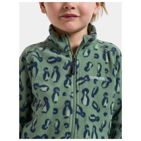 Didriksons - Kid's Monte Printed Full-Zip - Fleecejakke