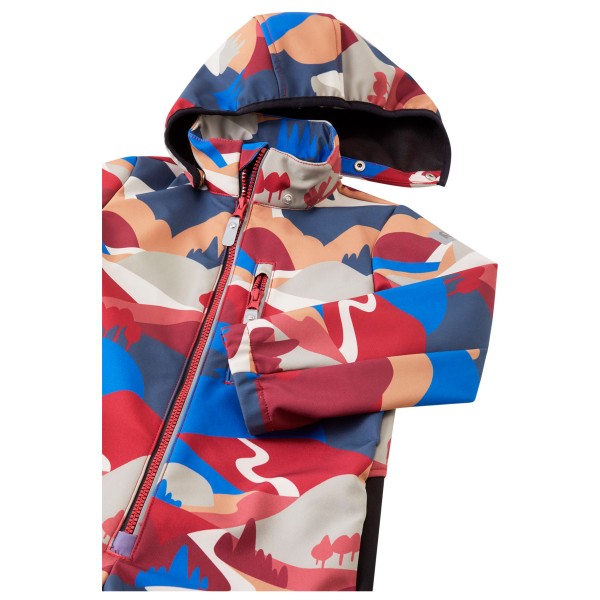 Reima - Kid's Nurmes Softshell Overall Print - Haalarit