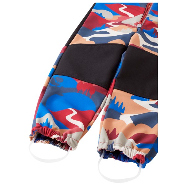 Reima - Kid's Nurmes Softshell Overall Print - Haalarit
